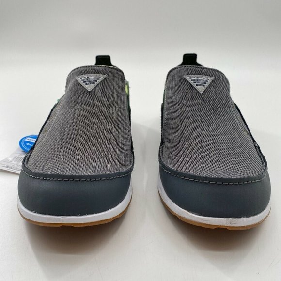Columbia Men's PFG Bahama Vent High-Tide Slip-on Shoes sz 8 Gray BM0157-036 NEW - Picture 3 of 6